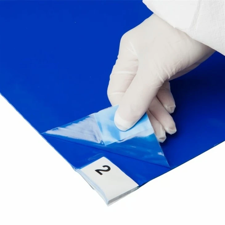 Adhesive Peel Off Surface Tacky Mat